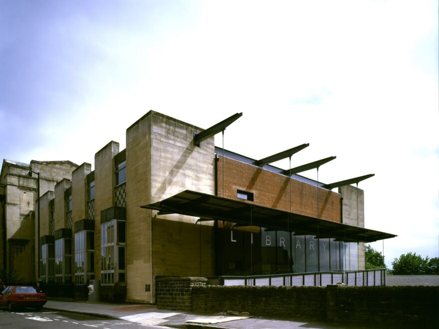 Children's Library entrance in Bristol
