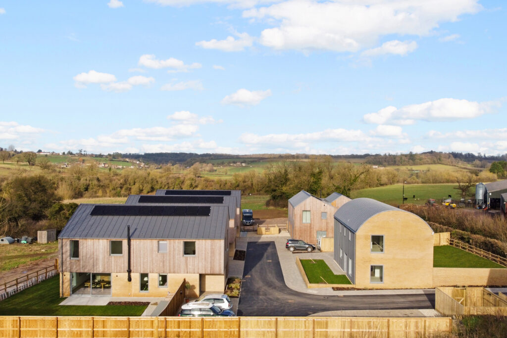 Contemporay new homes in Frome