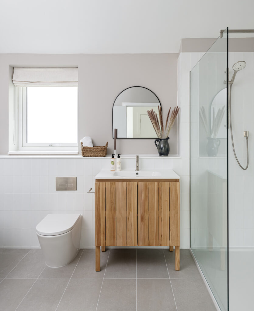 Shower room interior